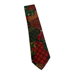 Vintage Vera Bradley Holiday Christmas Tie